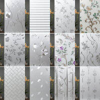 ฟิล์มติดหน้าต่างความเป็นส่วนตัว 3D ตกแต่งหน้าต่างไวนิล Static Cling Window Sticker Non-Adhesive Stained สติ๊กเกอร์ติดหน้าต่างกระจกแบบถอดได้-HVA STORE