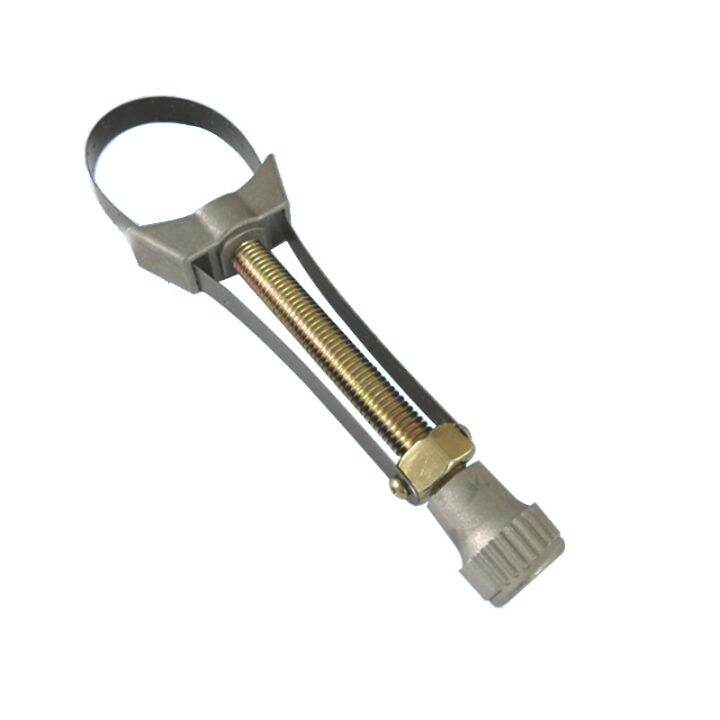 Car Auto Oil Filter Removal Tool Cap Spanner Strap Wrench 60mm To 120mm