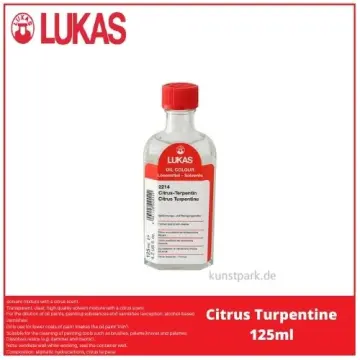 Lukas Oil Painting Medium - Citrus Turpentine 1 Liter Can