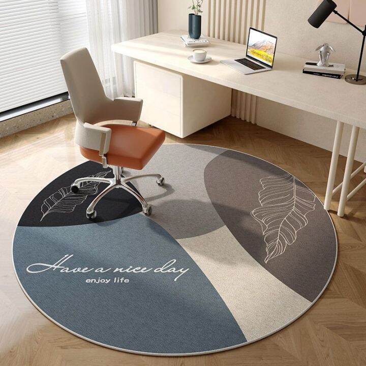 80/160/200CM Nordic Ins Round Carpet Velvet Living Room Bedroom Carpet