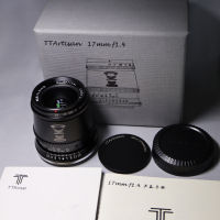 TTArtisan 17mm f1.4 Wide-Angle Lens for Fuji X-Mount Mirrorless cameras, Full Metal Body high-quality aviation aluminum 17mm f/1.4, 25.5mm eq. Fujifilm X Mount