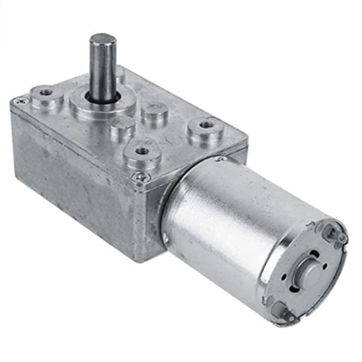 1pc-dc12v-100rpm-worm-gear-motor-reversible-high-torque-turbo-gear-motor-metal-reducer-gearbox