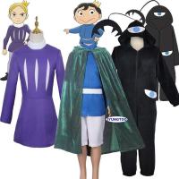 Anime Ranking of Kings Bojji Cosplay Costume Cloak Kage Jumpsuit Hiling Cosplay Dress Daida Costumes For Kids Halloween