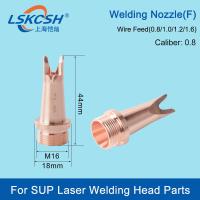 Holiday Discounts LSKCSH M16 CQWY Original Laser Welding Head Nozzle Copper Hand-Held Thread Type A-J Cutting Nozzle For CQWY Handheld Welding