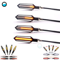 4X LED Motorcycle Turn Signals Flowing Water Tail Light Motorcycles Flashing motorcycle turn signal Indicato Electrical Trade Tools Testers