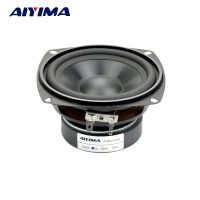 AIYIMA 1Pcs 4Inch Audio Portable Speaker 4Ohm 30W Midrange Bass External Magnetic Car Home Speakers