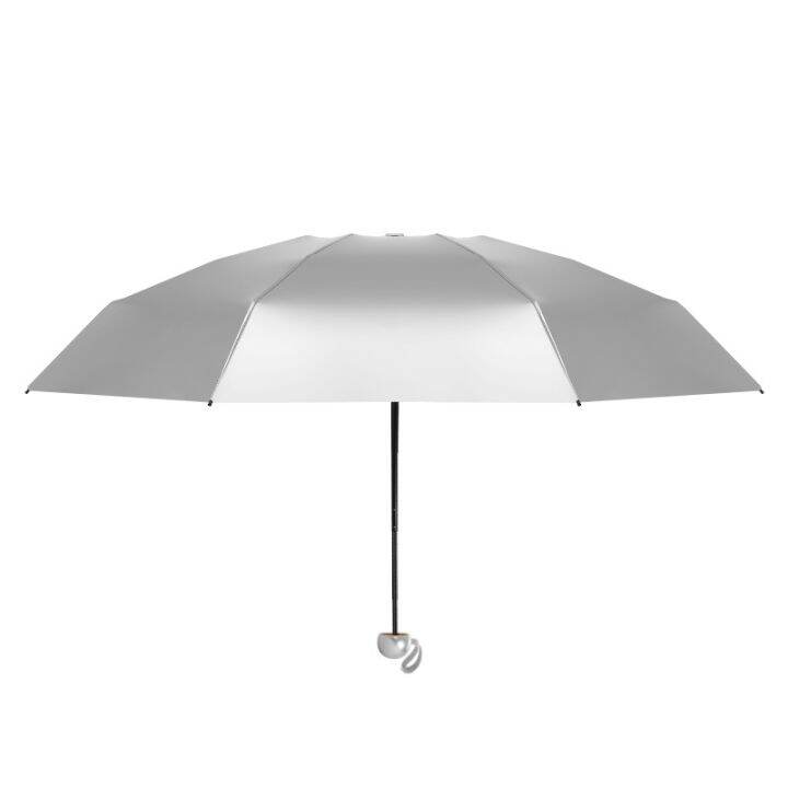 new-titanium-silver-mini-cool-folding-umbrella-for-women-6-8-bone-5-fold-sunny-and-rainy-umbrellas-paraguas-mujer-sombrillas