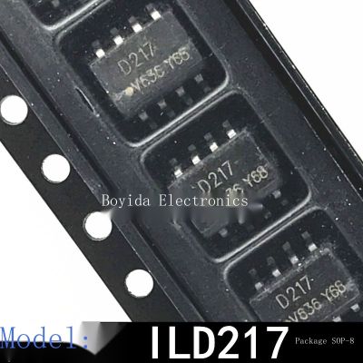10Pcs ใหม่ Original นำเข้า ILD217 D217 SOP-8 Patch Optocoupler
