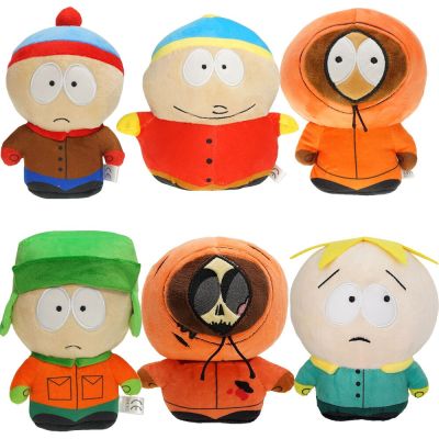 การ์ตูน South Park น่ารักของเล่นตุ๊กตา Stan Kyle Kenny Cartman อนิเมะตุ๊กตาของเล่นตุ๊กตานุ่มยัดไส้