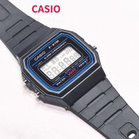 2023 Casio F-91W นาฬิกาข้อมือดิจิทัล LED ทรงสี่เหลี่ยมผืนผ้า กันน้ํา เรืองแสง สําหรับผู้ชาย