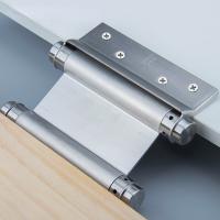 Free Door Hinge Double-sided Door Hinge Automatic Door Self Closing Hinge Stainless Steel Double Open Spring Fence Dedicated