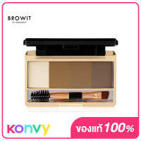 Browit Multiverse Eyebrow Palette 4g #01 Cosmic Latte [1g x 4 Colors]