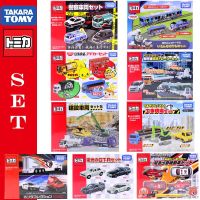 Takara ชุดโมเดลรถยนต์ Tomica ชุดแม่พิมพ์สำหรับเด็กของเล่นรถเปิดประทุนและรถบรรทุกขนาดเล็กแม่พิมพ์สำหรับเด็ก