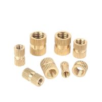 10 Pcs 8 -32 x L 8/10/12-8 Mm (OD) UNC Braas Masukkan Kacang Injection Molding Kuningan Knurled Thread Sisipan Kacang