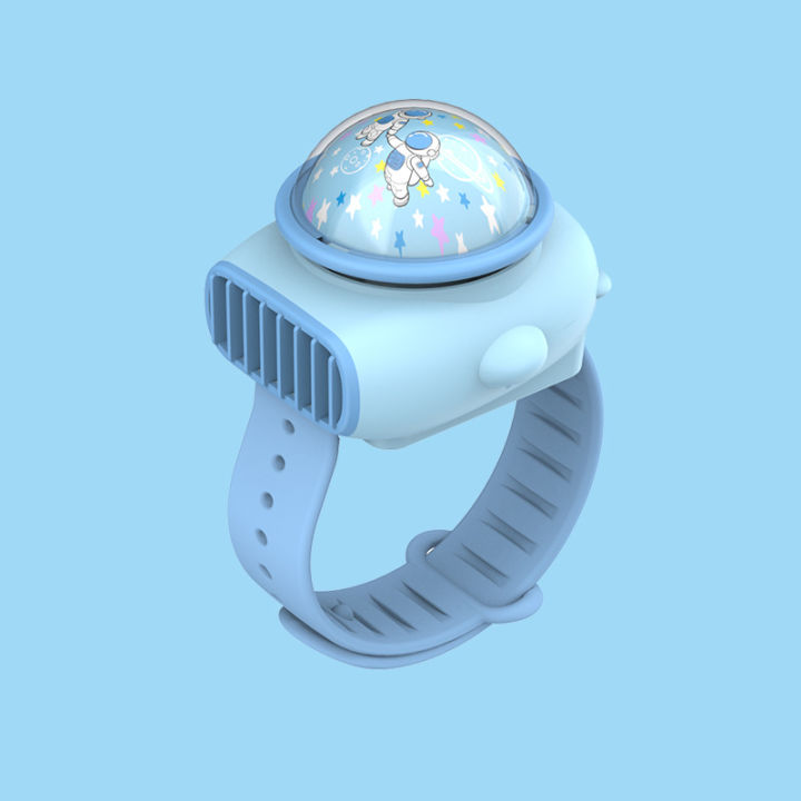 นาฬิกาพัดลมมินิยูเอสบีพกพา-cfgjrrrvvv-2023ไร้ใบของเล่นการ์ตูนพัดลมแบบมือถือของขวัญสำหรับเด็ก