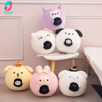 ของขวัญวันเกิดของเล่นกำมะหยี่สำหรับเด็กผู้หญิงลูกบอลของเล่นกวางสีส้ม Sanrio Kuromi My ตุ๊กตาเมโลดี้ Cinnamoroll Pochacco หมอนอิงเบาะรองหลังโซฟา