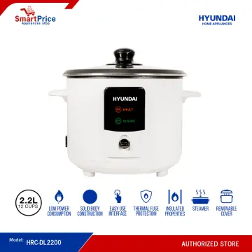 Hyundai Steam Rice Cooker (3 Liters / 4 cups) - Pre Order (1 week delivery)