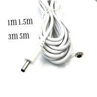 White 5V DC Power Extension Cable DC3.5*1.35 Female To Male Plug Power Pord 1m/1.5/3/5m 22AWG