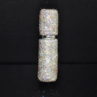 10ml 10ml Mini Refillable Perfume Atomizer Travel Perfume Bottle Bling Glitter Spray Bottles Crystal Perfume Bottle Pocket Size Essential Oil Bottles Wedding Decoration Gifts