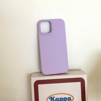 Silicone premium Case v.2 (pastel purple colors)