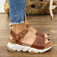 Women Sandals Shoes 2022 New Fashion Sandals For Women Open Toe Womens Sandals Non-Slip Thick bottom Footwear Zapatillas Mujer