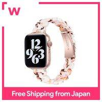สายนาฬิกาเรซินเกรดสูงสามารถปรับ Apple ได้,ขนาด41มม. 40มม. 38มม. บางและเบาสบายสำหรับผู้ชายและผู้หญิงปรับความยาวได้มัลติฟังก์ชันที่มีสไตล์และการออกแบบนาฬิกา Apple 8/7/6/Se/ 5/4/3/3/2/1หัวเข็มขัดพลาสติก (รูปแบบตังเม)