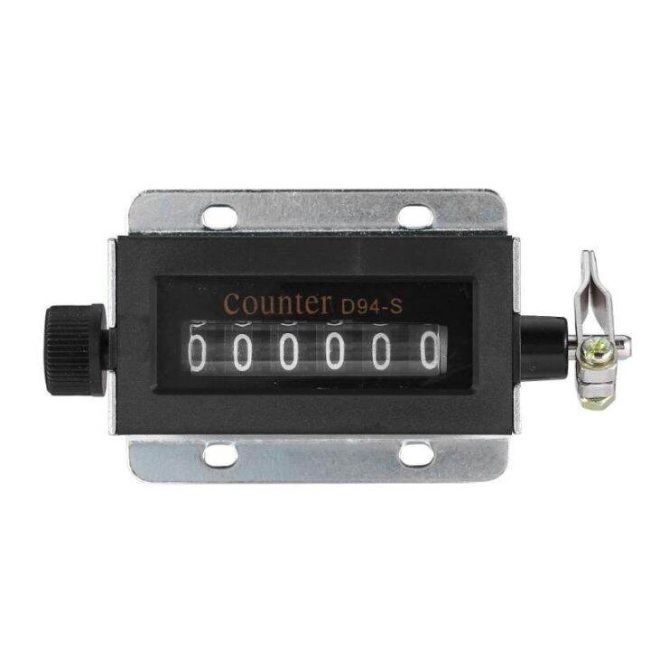 D94-S 6 Digit Resettable Mechanical Pulling Counter Digital Rolling ...