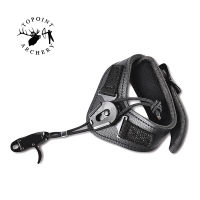 TOPOINT Compound Bow Release Adjustable Leather Wrist Strap Archery Bow Release for Compound Bow  Bow Accessory