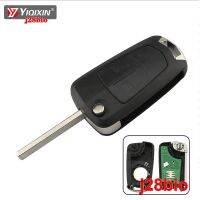 YIQIXIN ปุ่ม Kunci Remote Mobil 2ปุ่มสำหรับ Opel/รุ่น Astra ของ Vauxhall H 2004 - 2009 Zafira B 2005 2013 433Mhz PCF7941/7946ชิปที่มีคุณภาพสูง J28bio