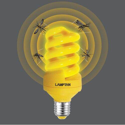 โปรโมชั่น-lamptan-หลอดไฟไล่ยุง-หลอดไฟป้องกันยุง-compact-spiral-anti-mosquito-18w-ขั้วe27-ราคาถูก-หลอด-ไฟ-หลอดไฟตกแต่ง-หลอดไฟบ้าน-หลอดไฟพลังแดด