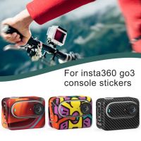 （misty shop）สติกเกอร์วัสดุ3M นุ่มสำหรับ Insta360 GO 3ฟิล์มป้องกันสติกเกอร์ร่างกายสำหรับ Insta360 GO 3ผิวกล้องแอคชั่นแคมเมราเครื่องประดับ