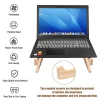 Universal Wooden Laptop Holder Detachable Base Stand Computer Cooling Bracket Suitable For Notebook Laptop Tablet 10-17 Inchs Laptop Stands