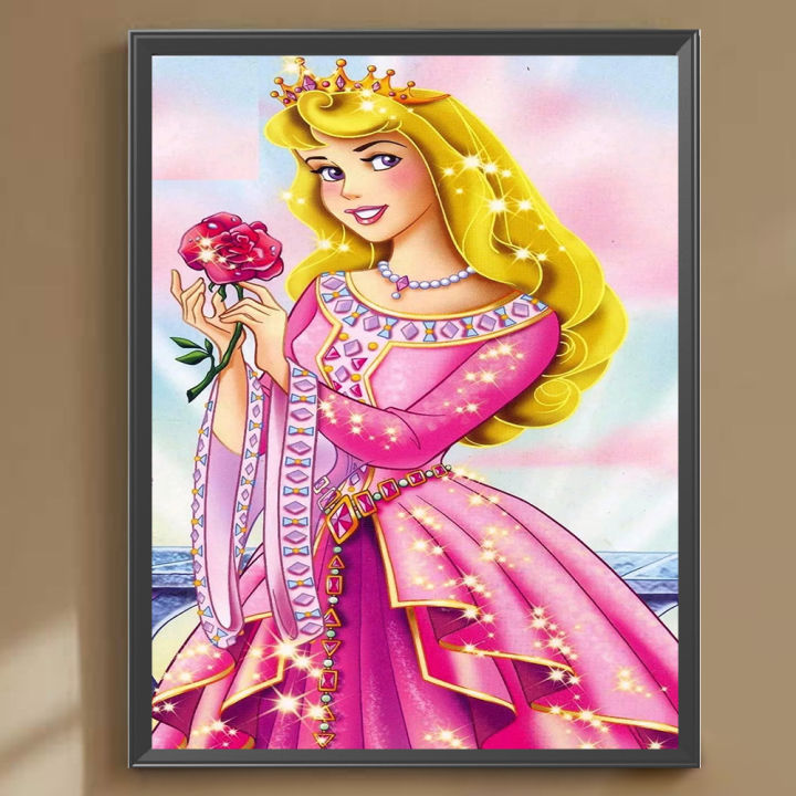 Disney Princess Aurora - 5D Diamond Painting 