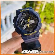 Đồng hồ nữ Casio Baby-G BA-110-2AV Mặt 38mm,dây cao su chống sốc