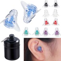 1 Soft Silicone Ear Plugs Protection Reusable Earplugs Noise Reduction Musicians Motorcycle