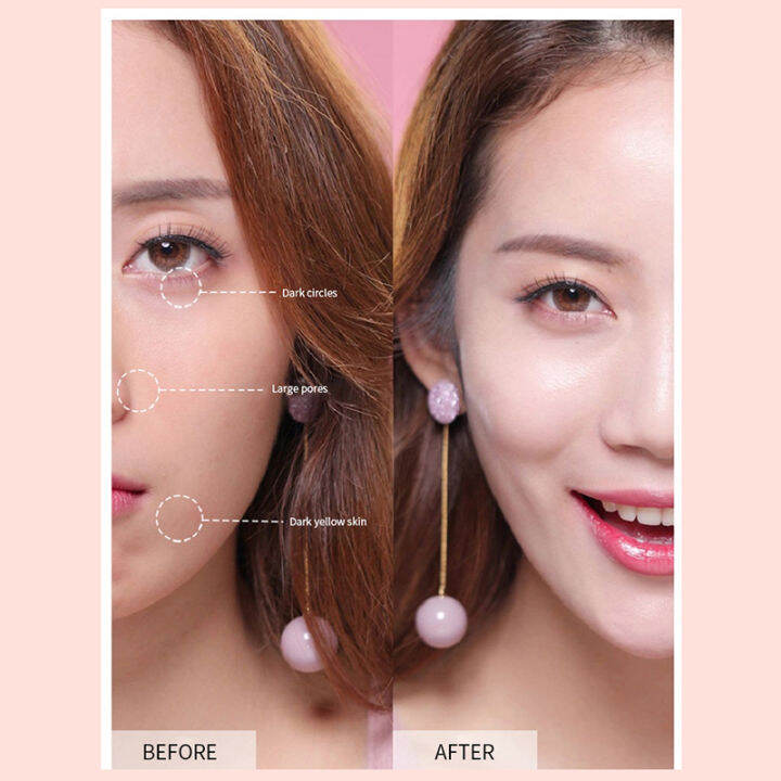 leezi-liz-bird-s-nest-peptide-repairing-makeup-foundation-liquid-moisturizing-concealer-oil-control-กันน้ำเหงื่อเครื่องสำอาง30ml