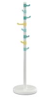 KROKIG Clothes stand, white/multicolour, 128 cm (ครู้กกิก ที่แขวนเสื้อ, ขาว/หลากสี, 128 ซม.)