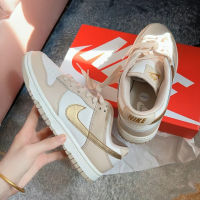 Original EASYRUN UA Shoes sb duk Gold Swoosh Lowcut Casual Shoes Fashion Women Shoes Sneakers Girls Footwear