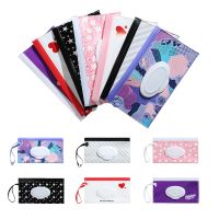 24x13.5cm Baby Care Wet Wipe Box Wet Tissue Case Cleaning Wipes Container Case Portable Wet Wipe Bag EVA Snap Strap Wipes Bag