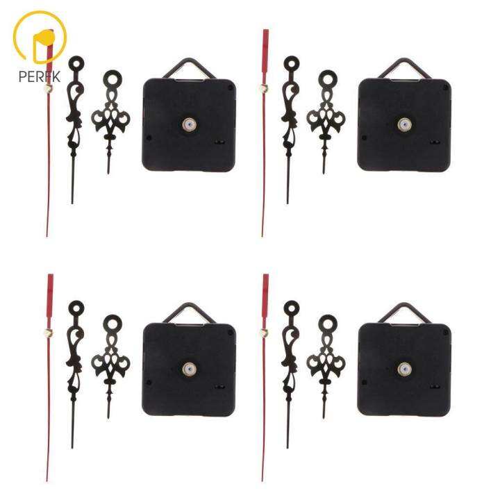Perfk 4 Set Movement with Pointer for Quartz Wall Clock Repair