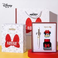 High-end Disney Pen Gift Box Strawberry Bear Mickey Winnie the Pooh Frozen High-end Exquisite Childrens Day Gift Smooth and smooth