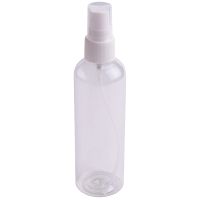 120Ml Portable Travel Transparent Plastic Empty Cosmetic Sample Spray Bottle Makeup Moisture Atomizer-20Pcs