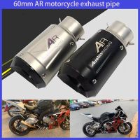 60mm Motorcycle GP Racing Tail Exhaust Escape Muffler R1 R6 Z900 GSXR1000 S1000RR Modified Muffler DB Killer CNC universal