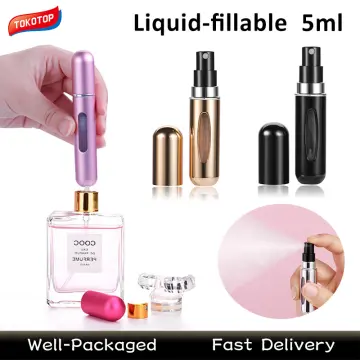 IDoris Portable Mini Refillable Perfume Atomizer Bottle，Atomizer Perfume  Bottle,Refillable Perfume Spray, Scent Pump Case, Perfume Atomizer  Refillable
