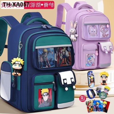 Childrens school bags to elementary student 6th grade boy 2023 new burden spinal female humpback