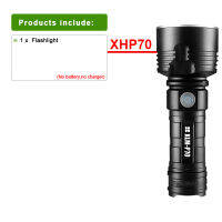 New Upgrade XHP170 Led Flashlight Torch High Power Most Powerful Tactical Flashlight 18650 XHP70.2 Rechargeable Flash Light