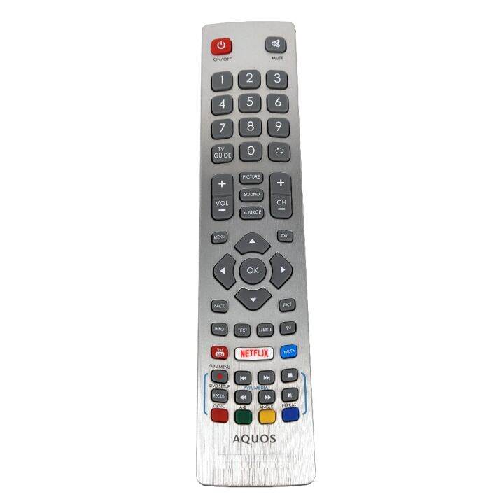 new-genuine-original-for-sharp-aquos-hd-smart-led-tv-remote-control-dh1901091551-with-youtube-netflix-key-fernbedienung