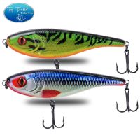 【cw】 CFLURE Jerk Bait 155mm 75g Color 19 Slow Sinking Fishing Pike !