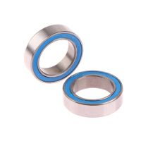 2Pcs 10X15X4 6700 2RS ABEC3 10X15X4mm Blue Rubber Seals Bearing Model Bearing By JARBLUE