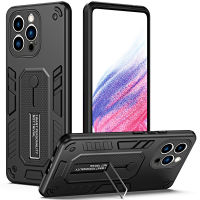 WindCase for iPhone 15 Pro Max 15 Plus Dual Layer Case Cover with Finger Ring Buckle Kickstand